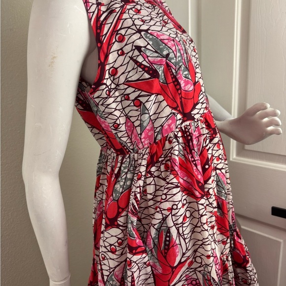 ONYII & Company Floral Sleeveless Maxi Dress - Red, Black And White Size L #189 - Picture 7 of 15